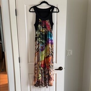 Frank Lyman Design Colorful High Low Dress